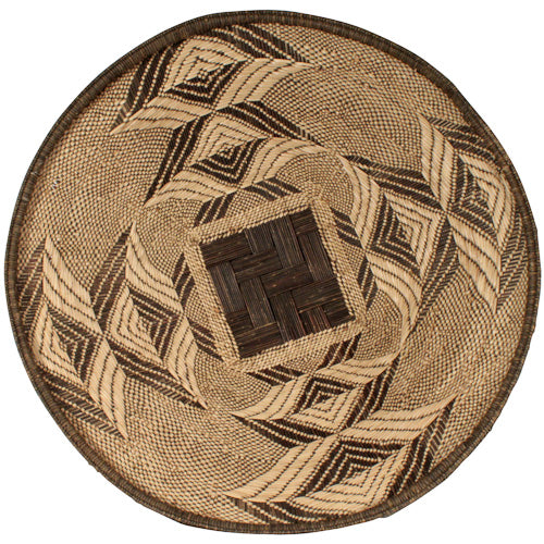Handwoven Plateau Baskets & Trays-Traditional Zambian Baskets-Fair Trade- Zambia