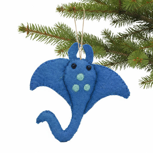 Sting Ray Felt Ornament