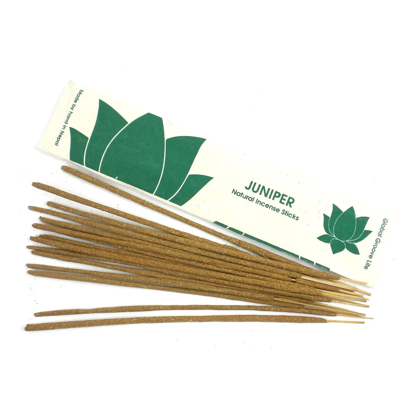 Juniper Natural Aromatic Incense Sticks β 100 Count (10 Packs of 10)