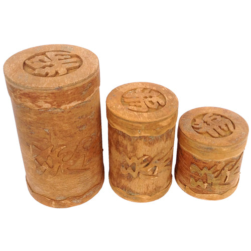 Hand-Crafted Cinnamon Boxes w/ Dragons-Sustainably Harvested-Fair Trade-Vietnam