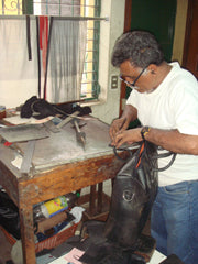 Recycled Tire Handbag-"Silvia" design-Fair Trade- El Salvador