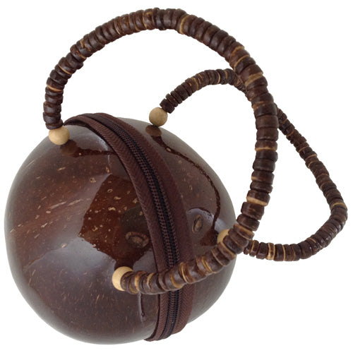 Handmade Clutch Purse Made from Recycled Coconut Shell-Fair Trade