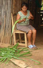 Juego de pulseras Cana Flecha de 3 piezas-Comercio justo Colombia