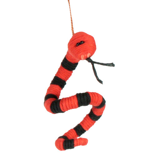 Decorative Ornaments- Recycled Cotton & Wire Sea Creatures-Coastal Holiday Ornaments