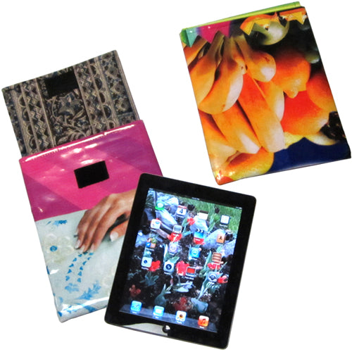 Upcycled Advertising Billboard Shoulder Bags-Tablet-Computer Bag-Fair Trade-Chennai