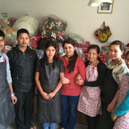 Piggles el cerdo fieltro ornamento - Wild Woolies