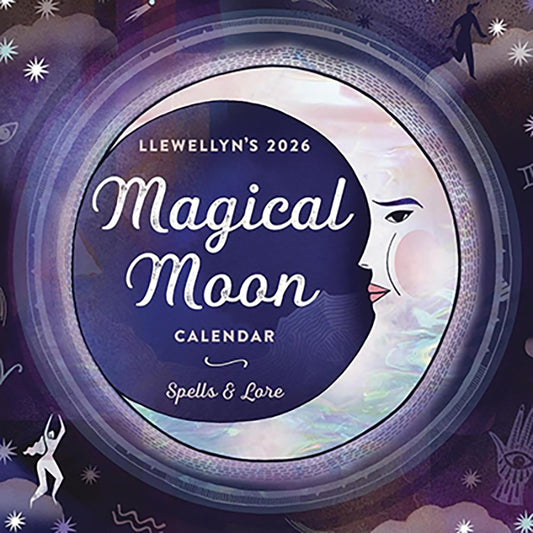 2026 Wall Calendar- Magical Moon Calendar, Spells & Lore by Llewellyn