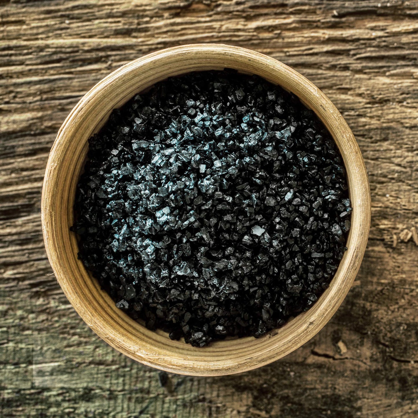 Black Hawaiian Lava Sea Salt- Fine Cut Gourmet Salt-1oz.