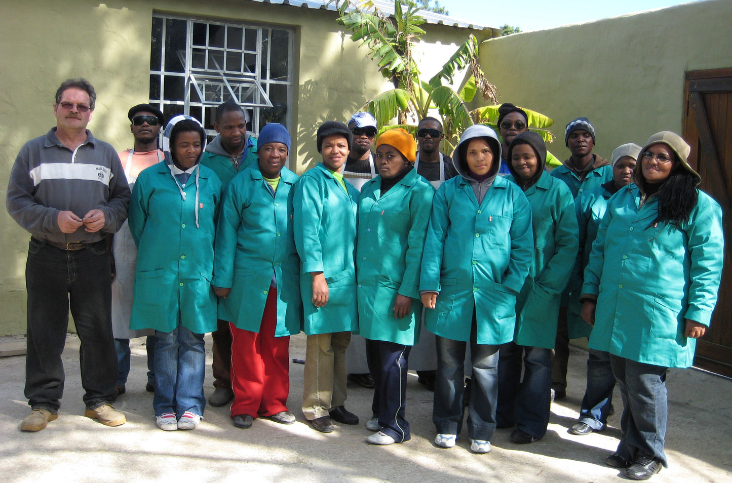 Handmade Brass and Copper Slice Earrings by Brass Images-South Africa