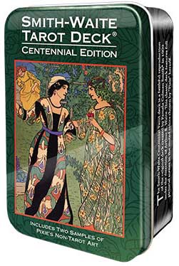 Centennial Smith-Waite Tarot Deck by Pamela Colman Smith - 1909 Design Reproduction