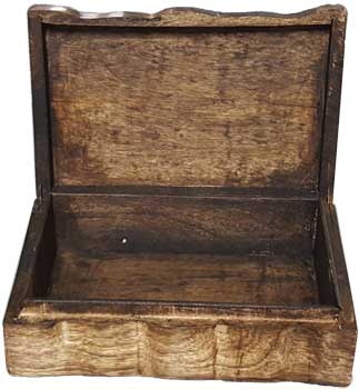 Caja de hierbas de madera del árbol de la vida 6" X 9"
