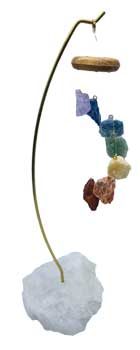 9" Quartz Rainbow Table Chime