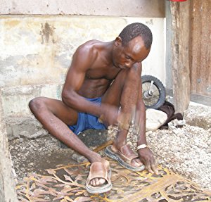 Arte de pared del árbol de la vida de 3 troncos - "14- Croix des Bouquets