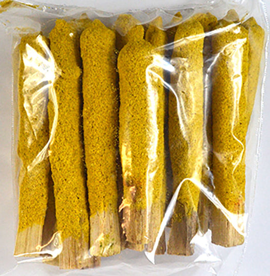 Palo Santo Sticks Dipped in Handmade Warm Cinnamon Incense- 25PK