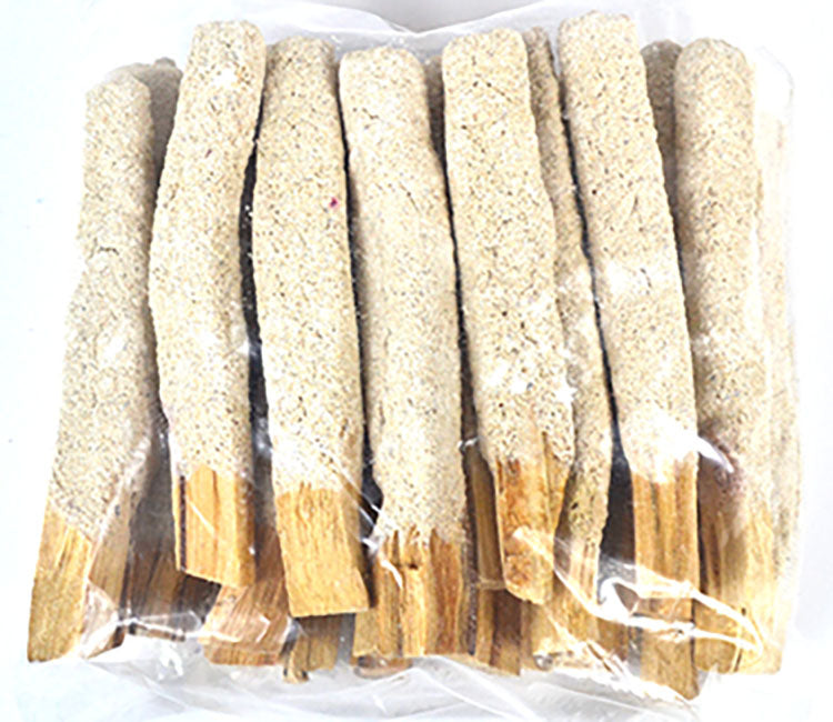Palo Santo Sticks Dipped in Handmade White Copal Incense- 25PK