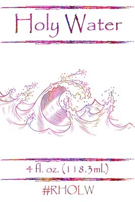 Holy Water-Blessed Water- 4 fl. oz.