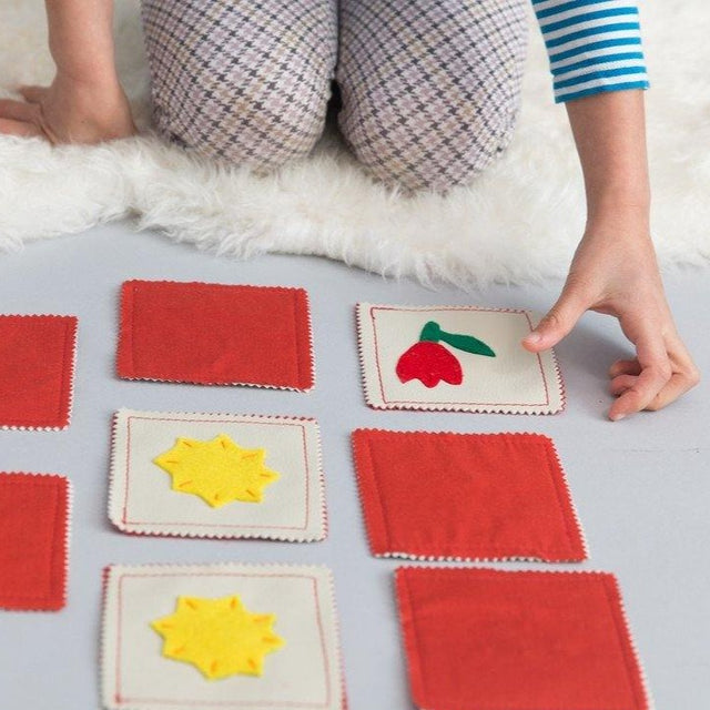 Hand-Made Mini Memory Game -The Seasons - Fair Trade