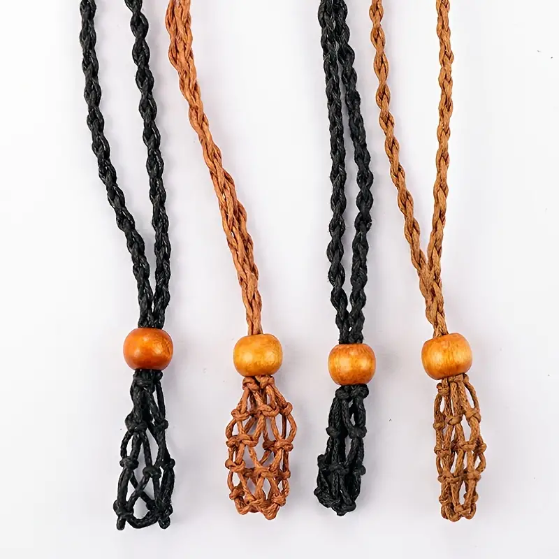 Net for Tumbled Stone Necklace-Various Colors