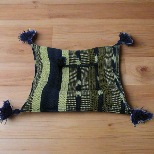 Salvamanteles cuadrado perfumado tejido grande: canela/clavo