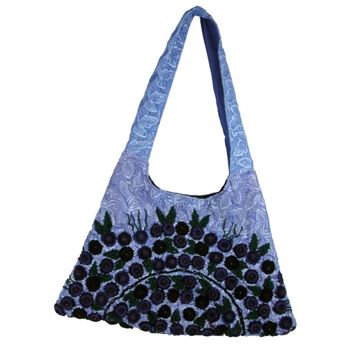 Handmade Rococo Handbag -Trapezoid Shape- Fair Trade-Guatemala