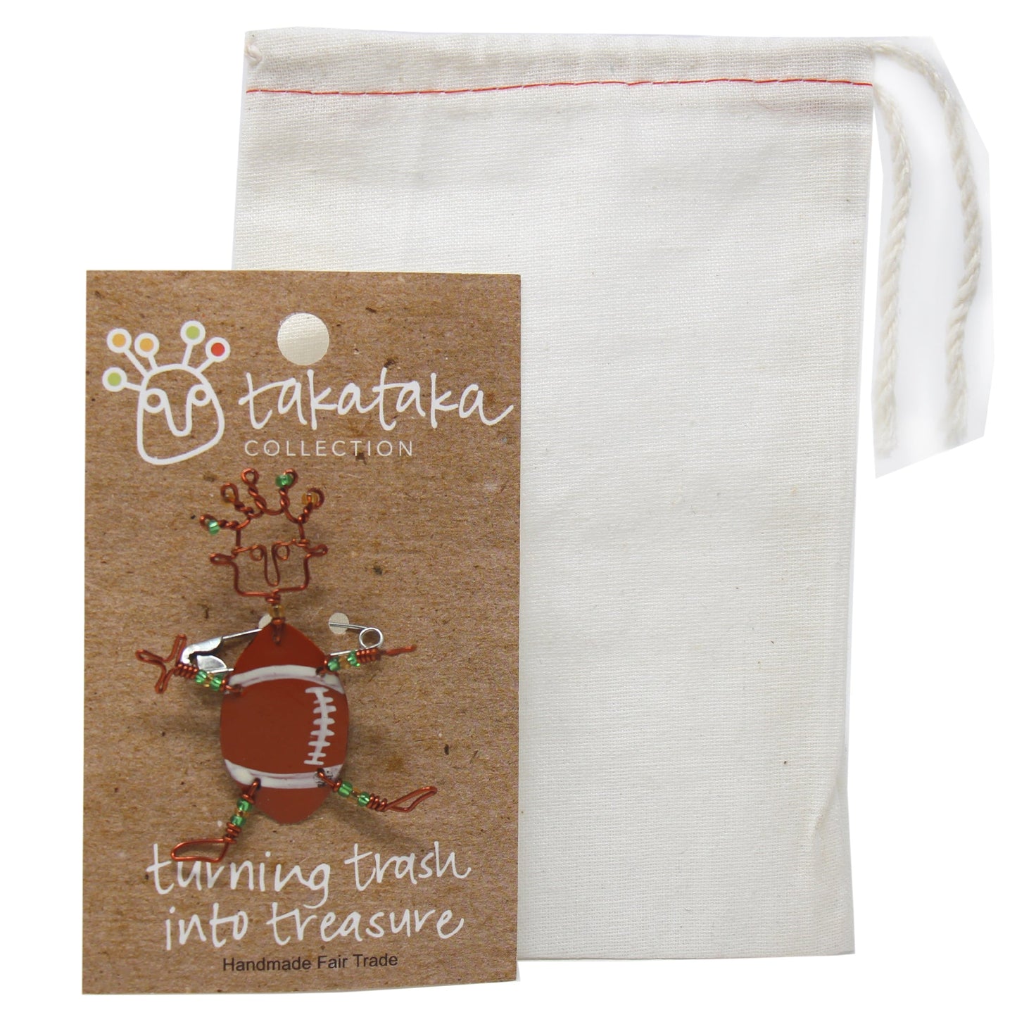 Pin de fútbol americano de bailarina - Alternativas creativas