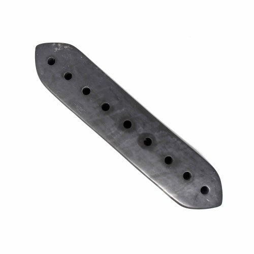 Hand-Carved Black Soapstone Menorah for Hanukkah
