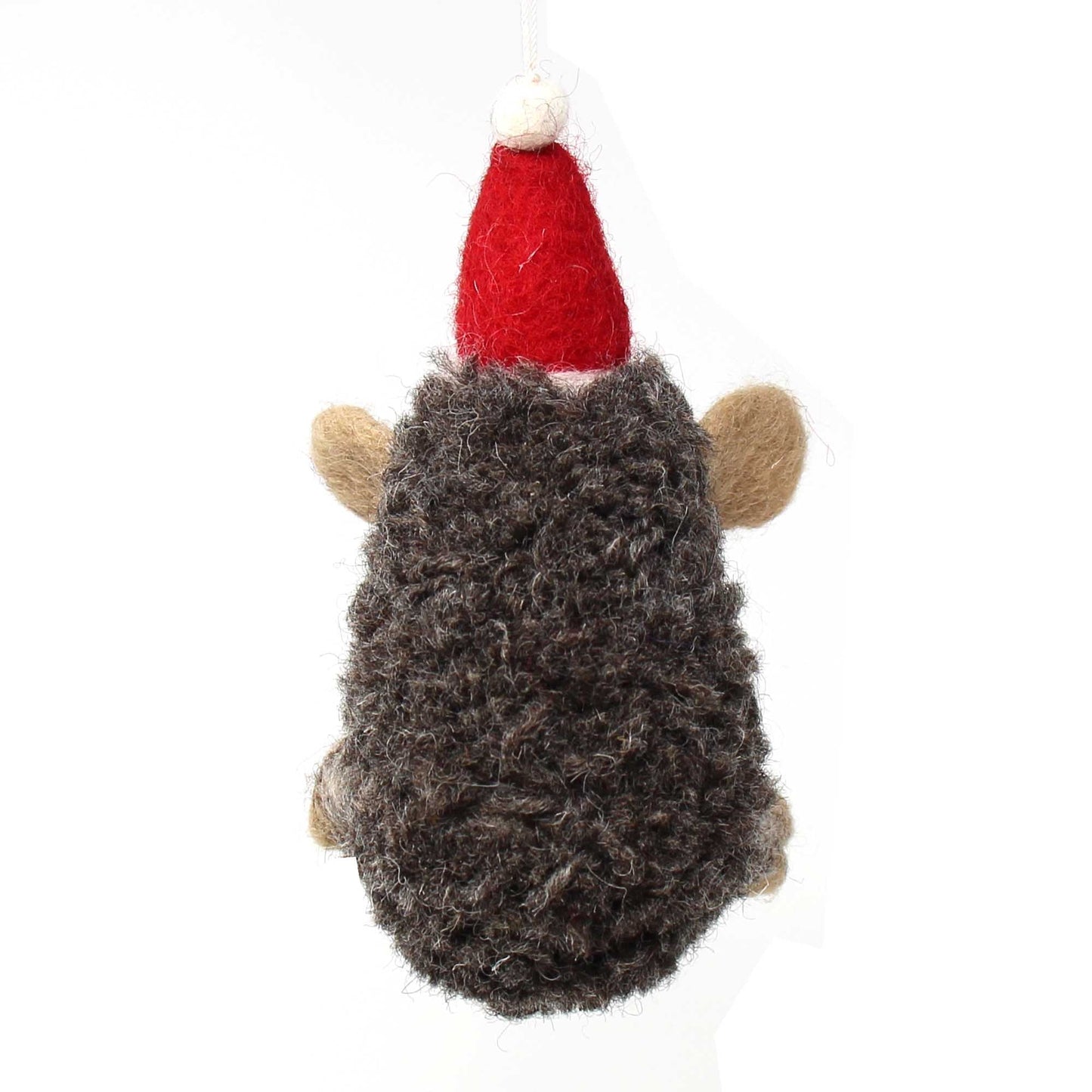 Hand Felted Christmas Ornament: Hedgehog - Global Groove
