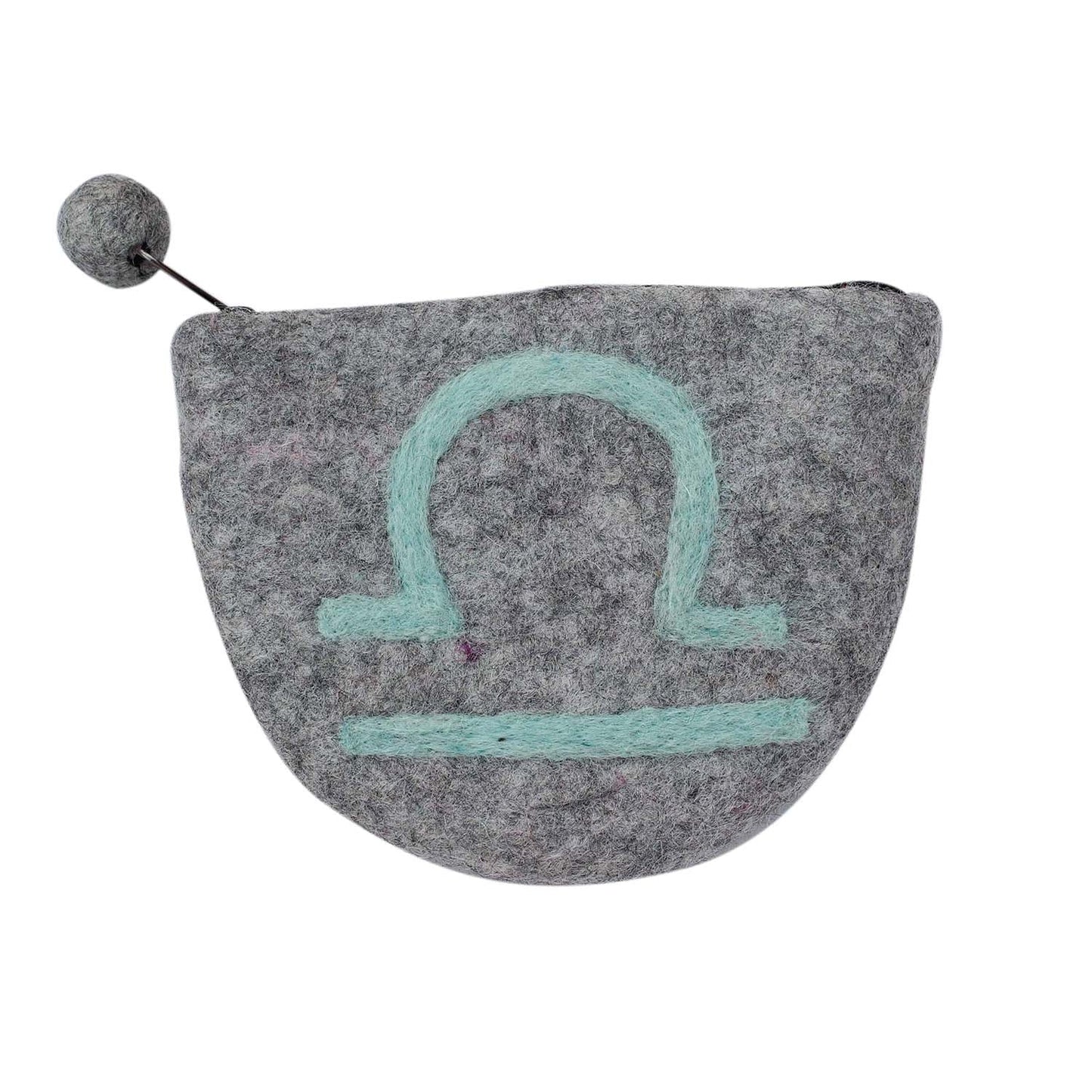 Monedero de fieltro Libra Zodiac - Global Groove