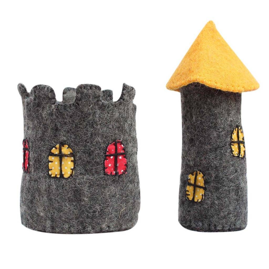 Pequeño castillo de fieltro - Global Groove