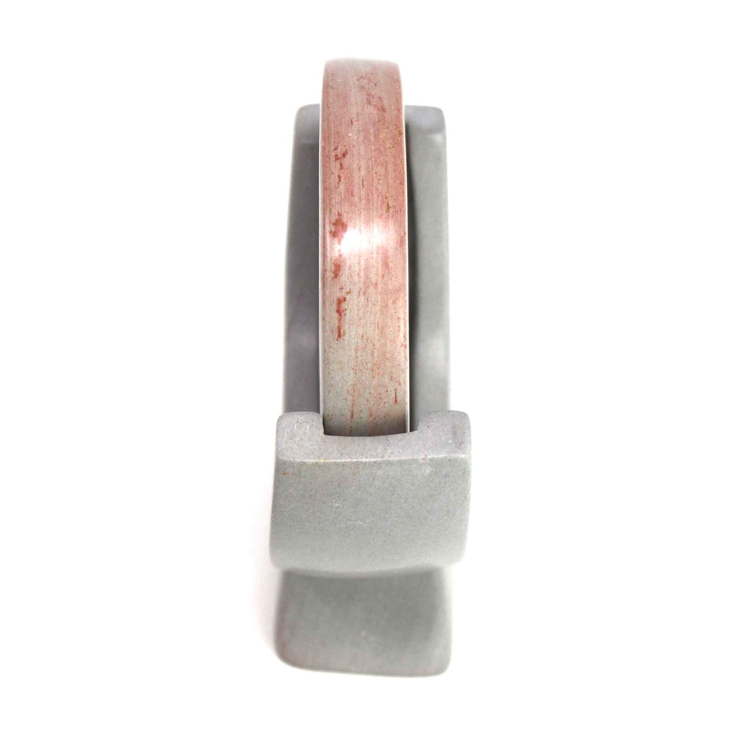 Compass Soapstone Sculpture- Light Gray Stone - Fair Trade-Kenya