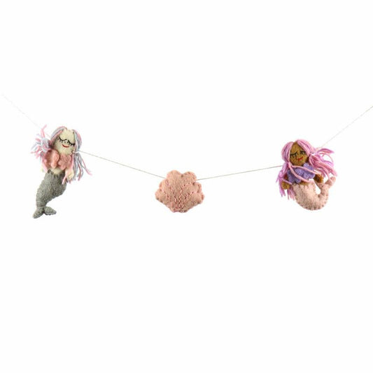 Guirnalda de fieltro de sirena - Global Groove