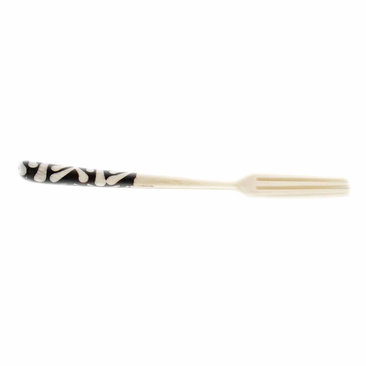 Long Batik Bone Appetizer Forks, Set of 2-Handmade-Fair Trade-Kenya