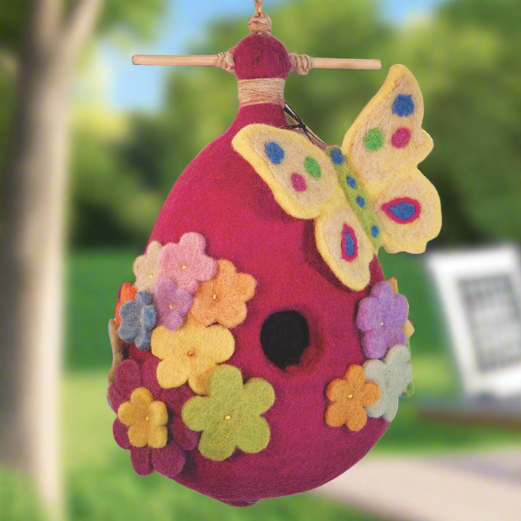 Hand-Crafted Birdhouses