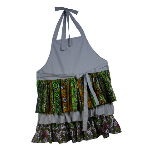 Handmade Ruffle Apron from Mali