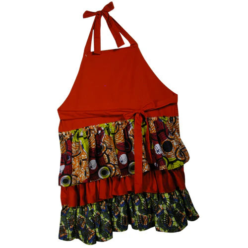 Handmade Ruffle Apron from Mali