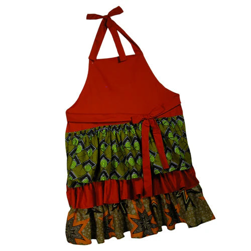 Handmade Ruffle Apron from Mali