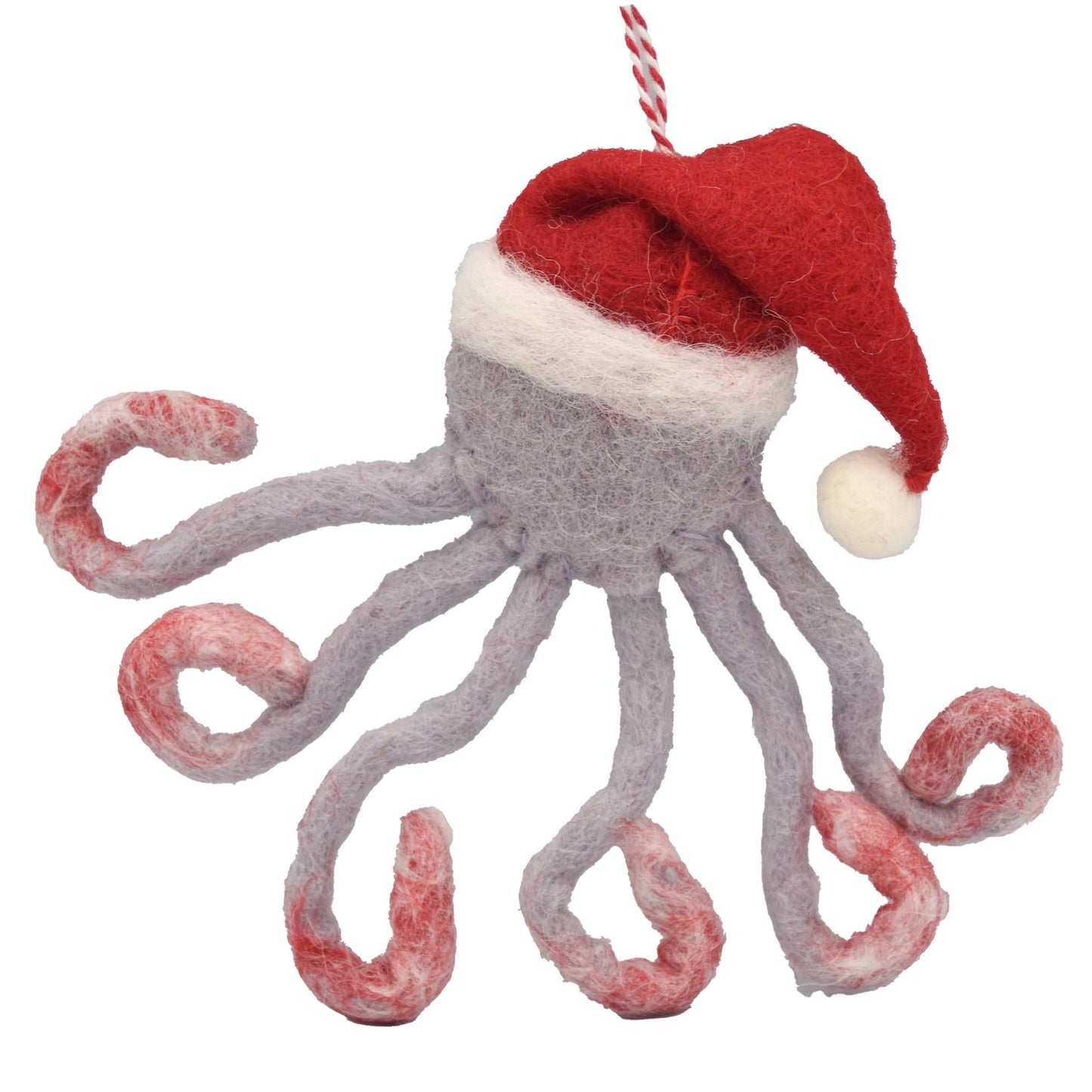 Octopus Felt Ornament