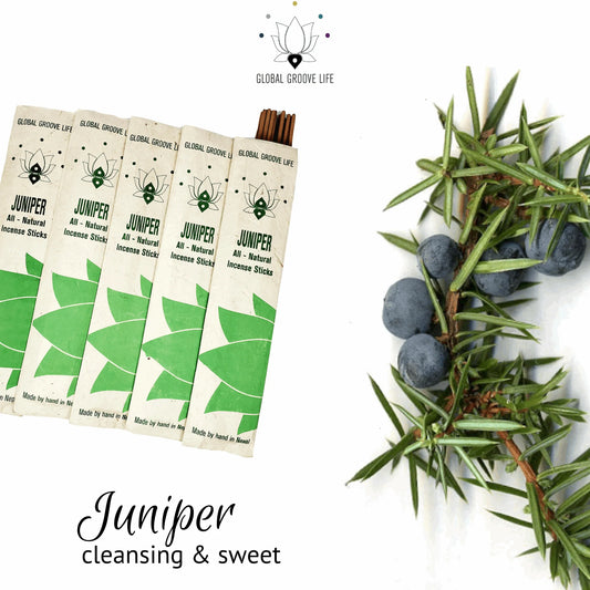 Juniper Incense Sticks-Natural Aromatic-– 150 Count (10 Packs of 15)