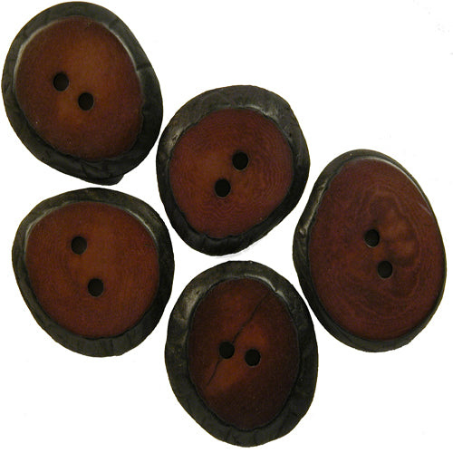 Small Hand-Dyed Tagua Nut Buttons-Vegetable Ivory- Lots of 5-10-15-20 Fair Trade-Ecuador