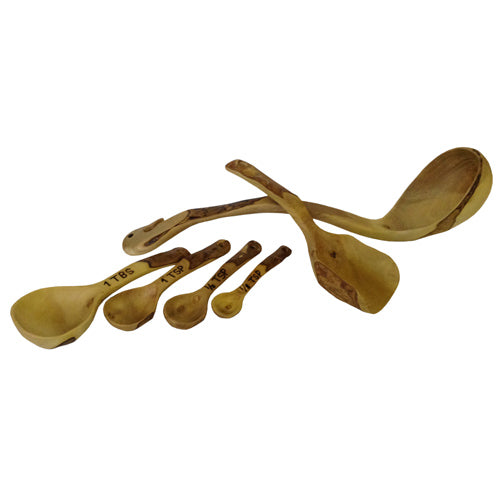 Hand-Carved Coffee Wood Serving & Kitchen Utensils - Fair Trade-Guatemala