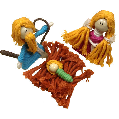 Cotton & Wire Nativity