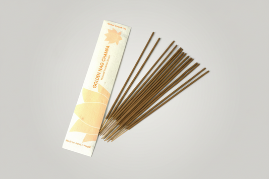 10PK Stick Incense- Golden Nag Champa
