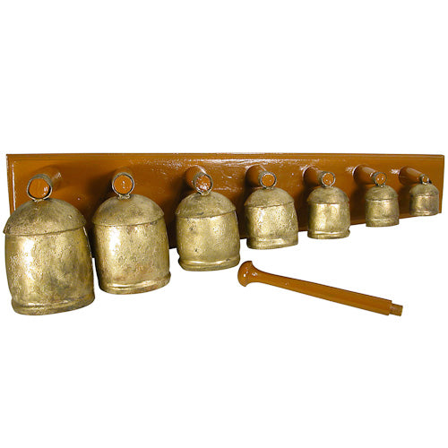 Bellaphone Instrument Metal Bell Xylophone Instrument- Fair Trade- India – Low Country Fair Trade