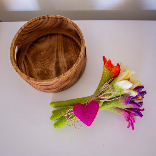 Handmade Felt Flower Bouquet