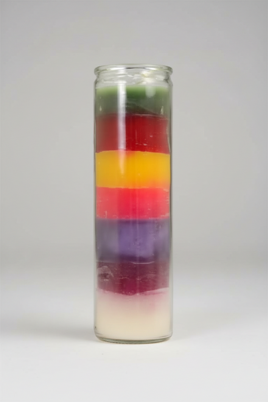 7 Color 7-day Jar Candle