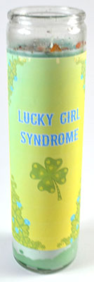 Lucky Girl Syndrome Aromatic Jar Candle with Embedded Lucky Tokens