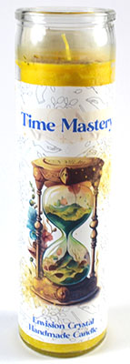 Time Mastery Aromatic Jar Candle- Yellow