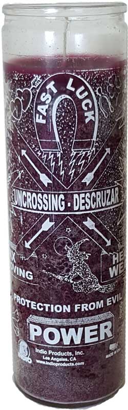 7-day Jar Candle Uncrossing- Purple