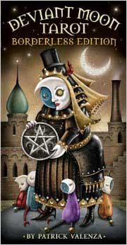Deviant Moon Tarot Deck -Borderless Art-by Patrick Valenza