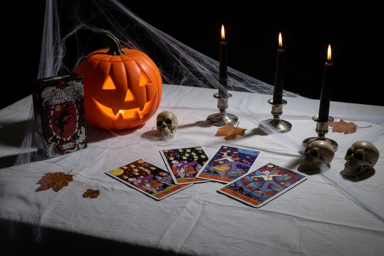 Halloween Tarot Card Deck by West & Kipling